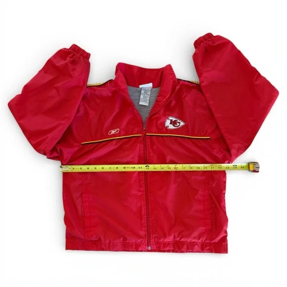 Vintage Reebok Kansas City Chiefs Windbreaker, Size XL, NFL - Picture 4 of 8